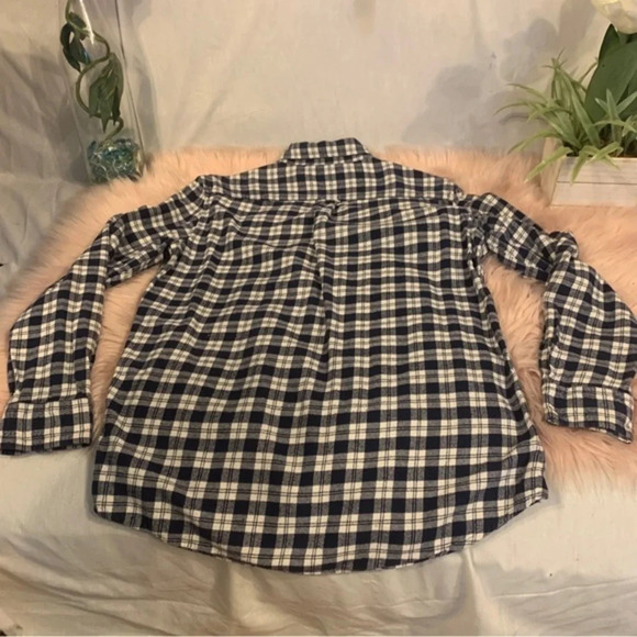 Champs Plaid Button Up Long Sleeve, Dress, Shirt, Small - Picture 6 of 10